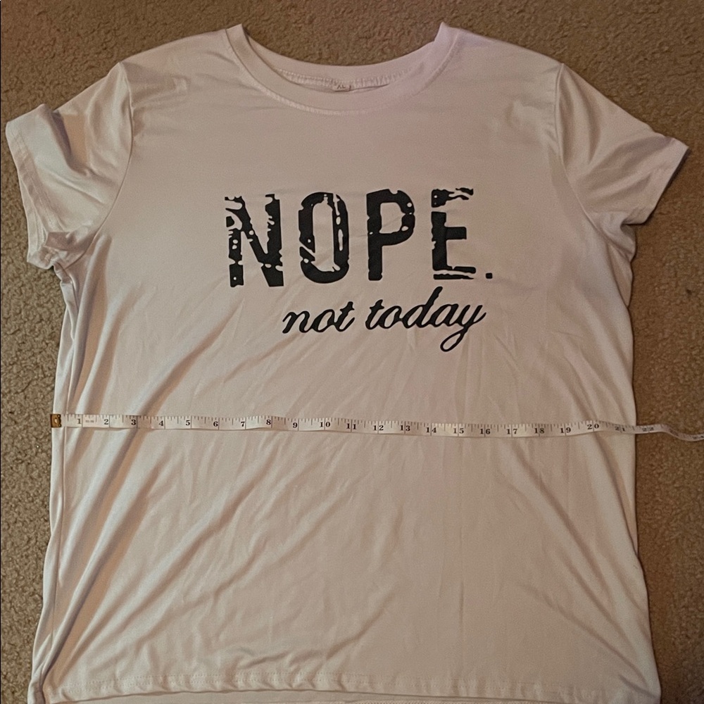 Casual White Graphic Tee